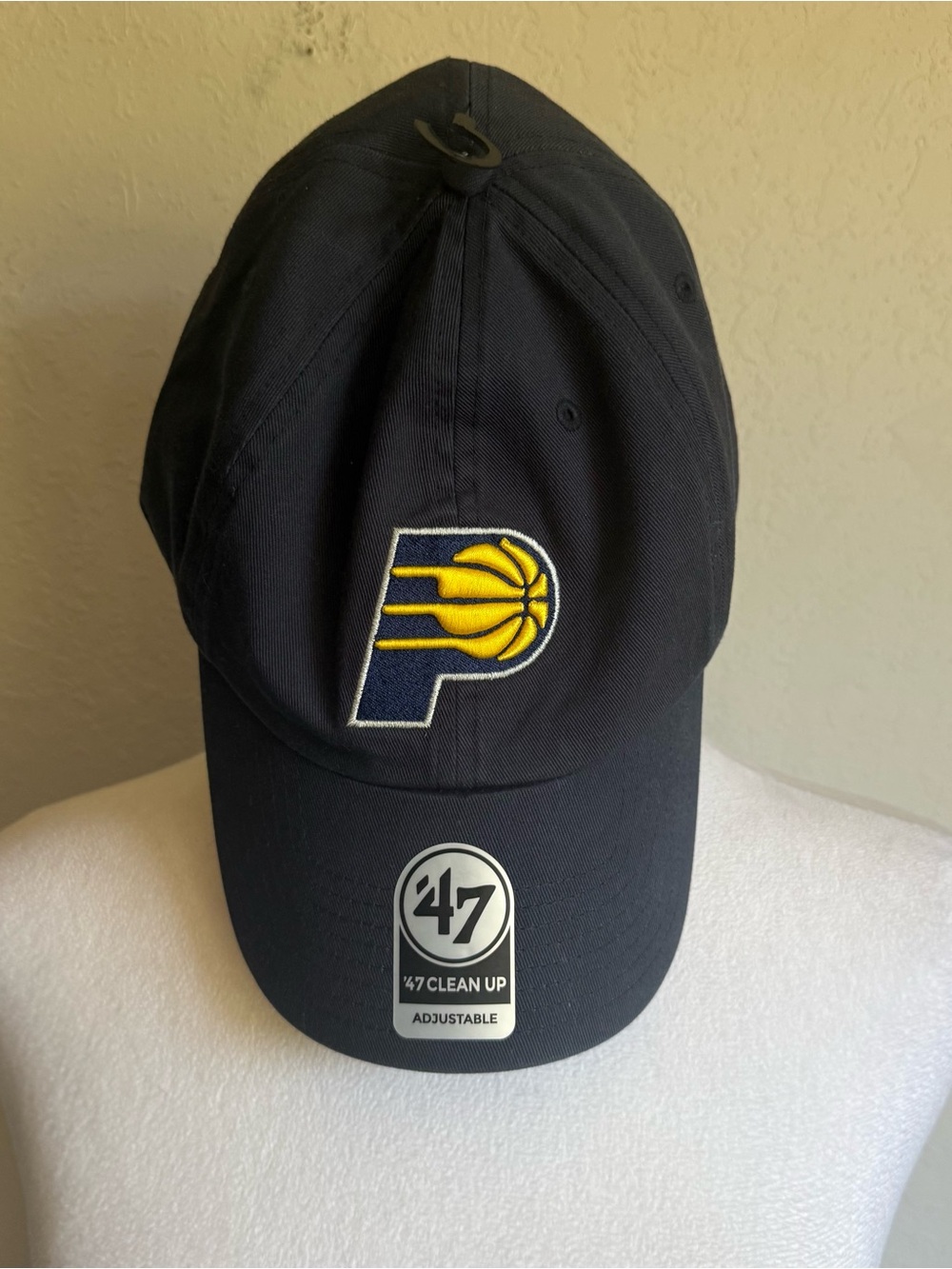 Men’s OSFA NWT Navy ‘47 Brand Indiana Pacers Adjustable Sporty Gameday Hat